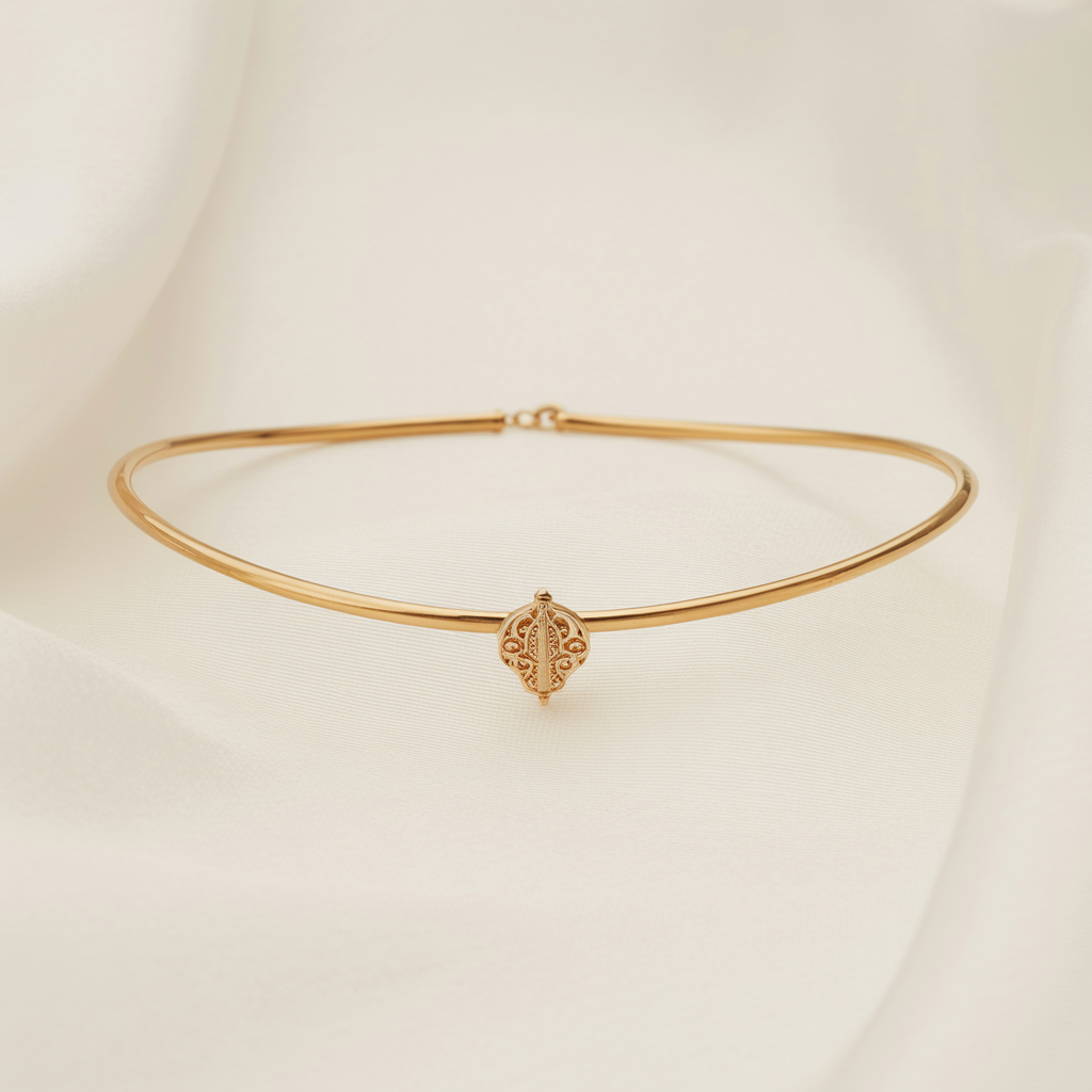 21K Gold Choker · 9.08g · №00120